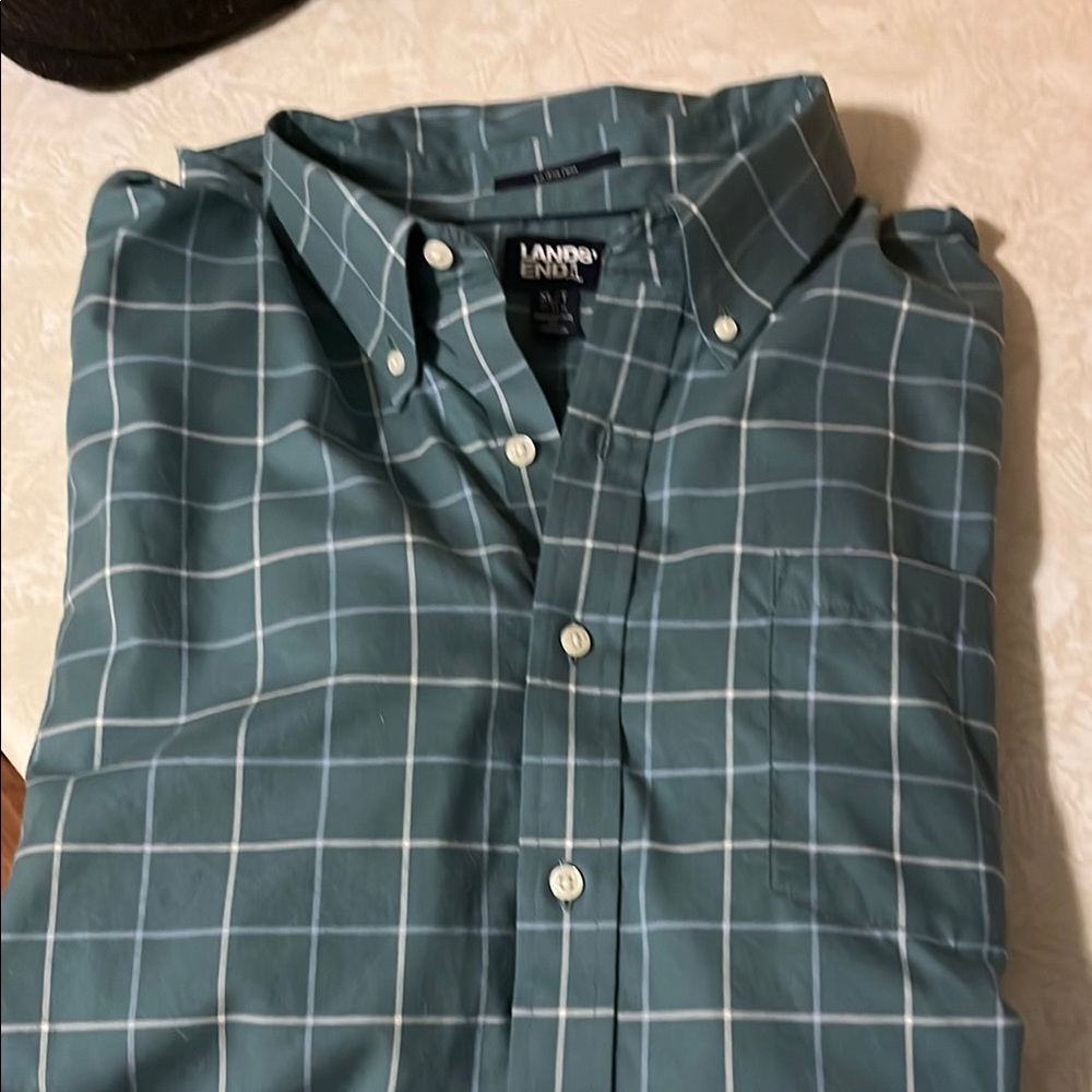 Lands End No Iron dress shirt XL Tall